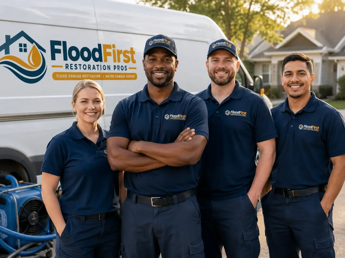 Flood Damage Restoration company in Gilbert, PA