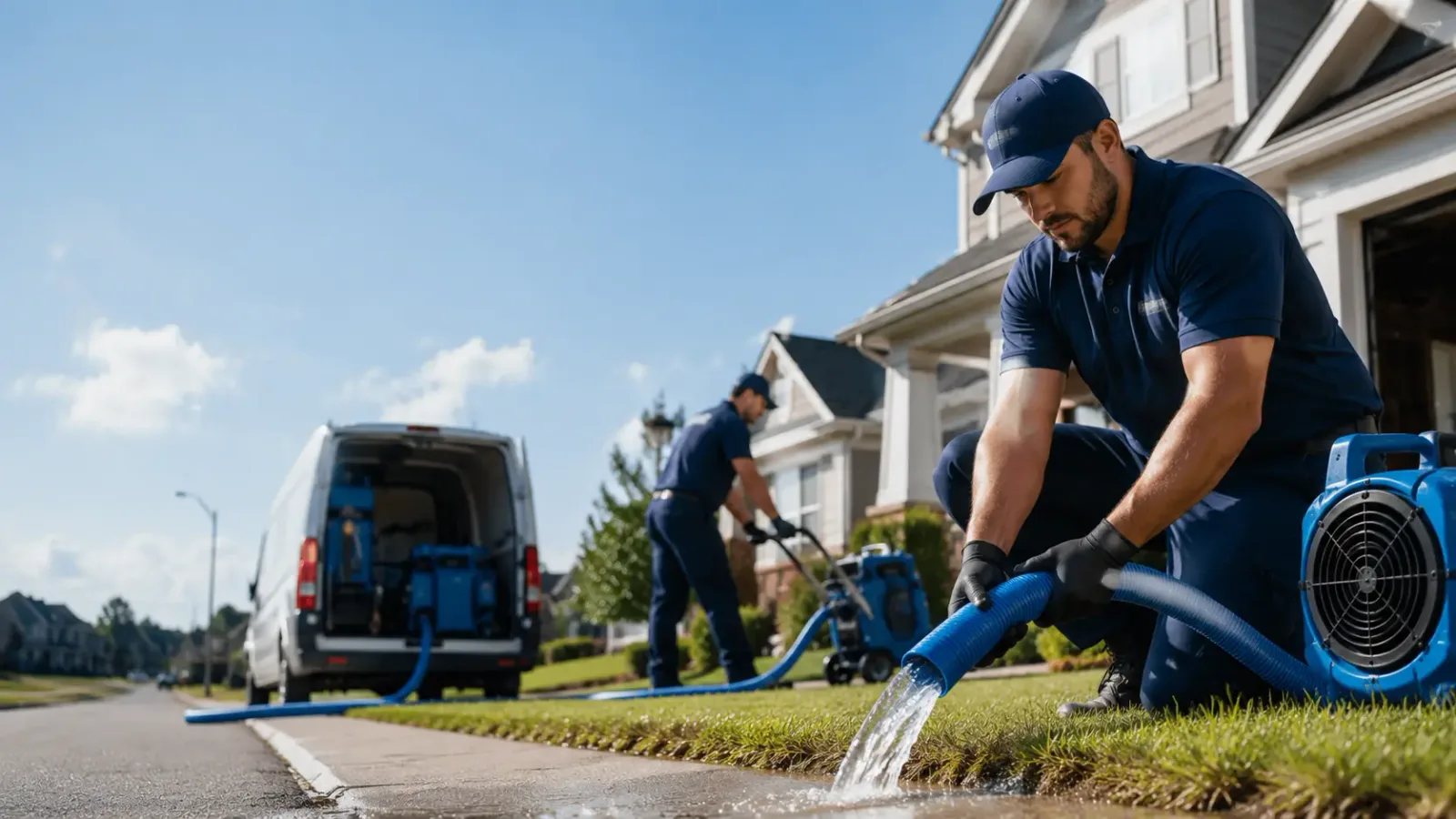 Flood Damage Restoration in Gilbert, PA